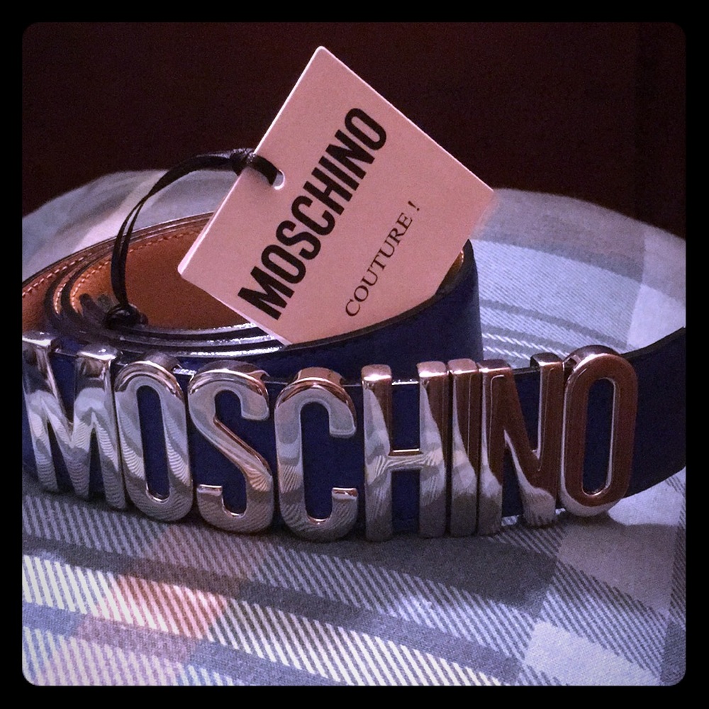 Men’s Moschino Belt Worn Only Twice!!!